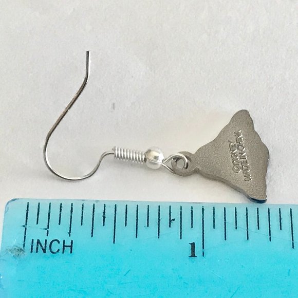 Vintage Disney Pluto Dog Earrings Mickey Mouse Fab 5 Disneyana Charm - Picture 4 of 5